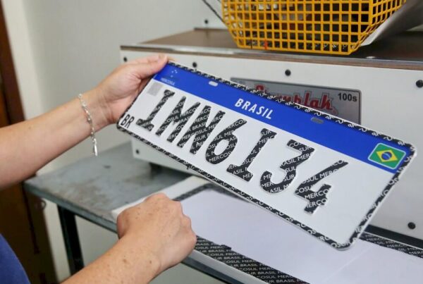 Placas Mercosul